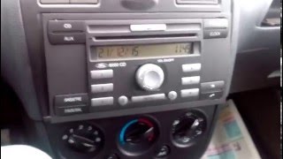 Код разблокировки аудио форд фиеста V Ford Fiesta V Sony 6000CD