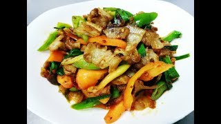 回锅肉做法,快速简单省事还美味,喜欢五花肉的别错过-double cooked pork slices - 家味小厨