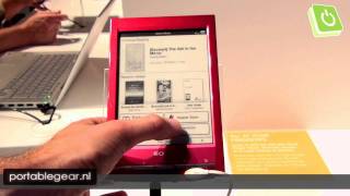 Sony PRS-T1 Touch Reader hands-on