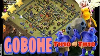GOBOHE Golem Bowler Heiler Ck/cw RH10/TH10 vs. TH10 | 3 Sterne | CoC | Clash of Clans DEUTSCH/GERMAN