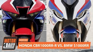 Honda CBR1000RR-R vs BMW S1000RR - Cuộc đụng độ siêu mô tô thế kỷ GIÁ 1 TỶ |Motordaily.vn|