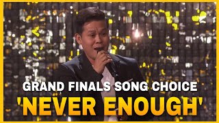 Grand Finals Song Choice: ''Never Enough'' For Marcelito Pomoy In AGT: The Champions 2020
