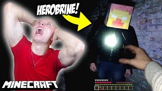 MINECRAFT: PRAWDZIWE ŻYCIE #4 || SPOTKAŁEM HEROBRINE!