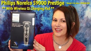 Philips Norelco S9000 Prestige With Wireless Qi Charging Pad (Model SP9860/86) Unboxing