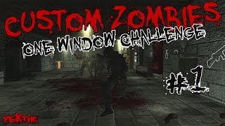 Custom Zombies | "One Window Challenge" Koop #1 (German) [HD]