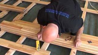 SAWLFA - Laminate Flooring Laying a Sports Floor: Training Video 5