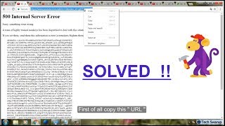 Fix 500 Internal Server Error- Youtube/browser || Sorry something went wrong in google chorm || 100%