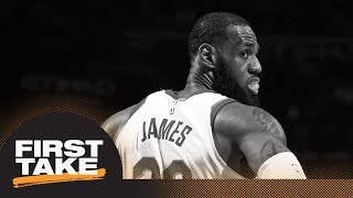Stephen A. Smith bothered by LeBron James' response to NBA Finals loss question | First Take | ESPN