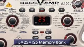 BEHRINGER  / ベースアンプシミュレーター BASS V-AMP
