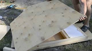 Тёплая будка для собаки.Warm dog box.