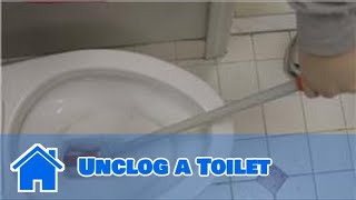 Plumbing Advice : How to Unclog a Toilet