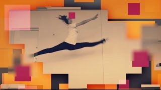Как научиться делать шпагат в воздухе (Гранд Жете, Grand jete). Танцы Онлайн с Кристиной Мацкевич
