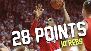 Ohio States Kaleb Wesson Drops Double Double | Full Highlights Penn St vs OSU - 28 Points , 10 Rebs