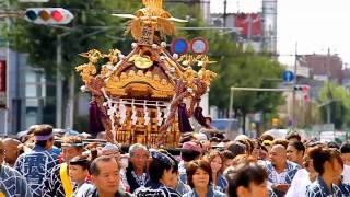 平成22年 川崎 新城神社例大祭 宮出し～渡御(HD)