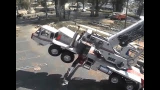 Аварии с подъемным краном подборка видео