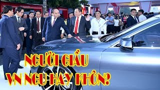 Xếp hàng đặt mua xe ô tô Vinfast - Người giầu Việt Nam khôn hay ngu?