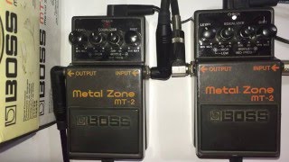 Pedal Mod: Metal Zone MT-2 Stock vs Diezel