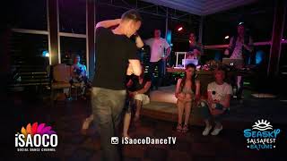 Sergey Vladimirovich and Diana Mironidis Salsa Dancing at Seasky Salsafest Batumi, Sunday 17.06.2018