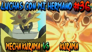Mecha Kurama VS Kurama - Naruto Storm Revolution