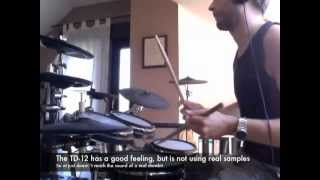 Roland TD-12 sound vs Superior Drummer 2.0
