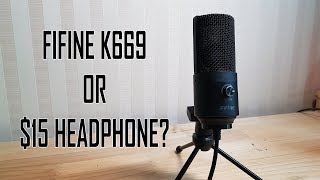 Is FiFine K669 Really Better Than a Headphone Mic?