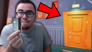 UNLOCKING THE BASEMENT!! | Hello Neighbor Beta 3 - Part 4