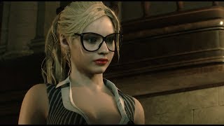 Claire Bad Cop Mod (Detective) Vest Patch Opening Gameplay - Resident Evil 2 Remake
