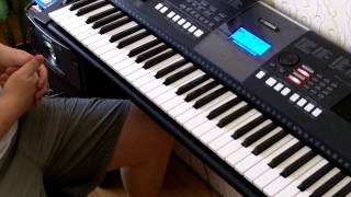 Упрощенные аккорды в синтезаторе Yamaha PSR E423
