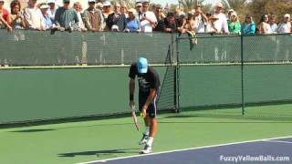 Roger Federer Hitting in High Definition