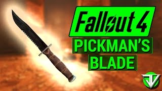 FALLOUT 4: How To Get PICKMAN’S BLADE Combat Knife in Fallout 4! (Unique Weapon Guide)