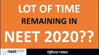 बहुत TIME बचा है NEET 2020 में?? WRONG - NEET 2020 2019 AIIMS preparation tips tricks motivation