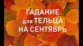Телец СЕНТЯБРЬ. Самый лучший гороскоп на картах таро для всех