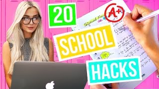 20 Back To School Life Hacks Everyone Should Know! + Giveaway