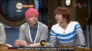 [ENGSUB] Thunder and Mir talk about their noonas on Beatles code-CUT