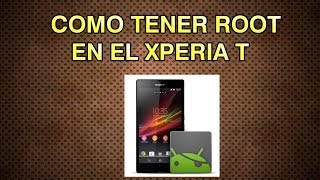 Root xperia T