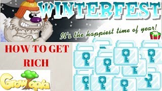 Growtopia - How To Get Rich In Winterfest