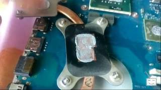 Устраняем перегрев ноутбука Samsung RV511