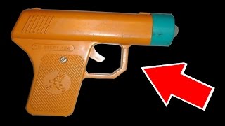 Детские пистолеты - игрушки детей СССР, игрушки раритет
