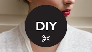 DIY: How to make your own pearl choker and ring