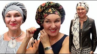 Как красиво завязать шарф - палантин? Аутфиты для лета и осени 2018 - 2019 | TURBAN TUTORIALS