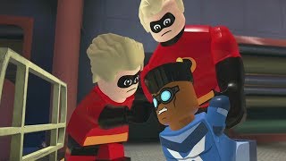 LEGO The Incredibles - Game Movie ( All Cutscenes )