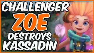 WTF! MY ZOE CANNOT BE COUNTERPICKED ft. TF BLADE - Challenger Zoe - League of Legends