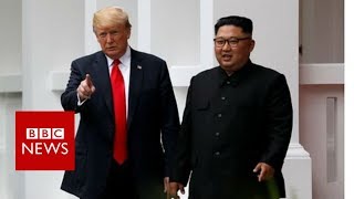 Trump Kim summit: Face-to-face - BBC News