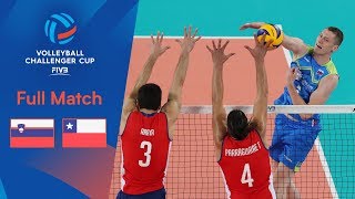 SLOVENIA vs CHILE | 2019 FIVB Men's Volleyball Challenger Cup