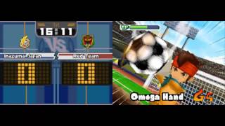 Inazuma Eleven 3 The Ogre (English Patch) - My Team VS OMEGA HAND G5