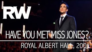 Robbie Williams | Have You Met Miss Jones? | Live At The Albert 2001