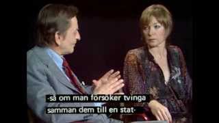 Kvällsöppet 1977 - Olof Palme och Shirley MacLaine - Hela Intervjun