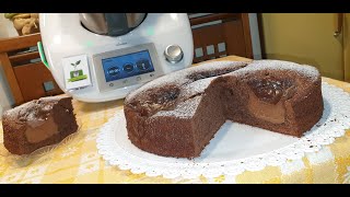 Torta nua alla nutella per bimby TM6 TM5 TM31