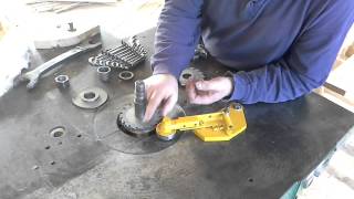 Фрезерование криволинейных заготовок .Milling of curved pieces.