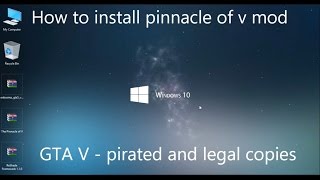 How to install the pinnacle of v mod for GTA V - GUIDE !!